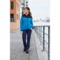 Light, lined outdoor softshell-jacket for extreme weather conditions