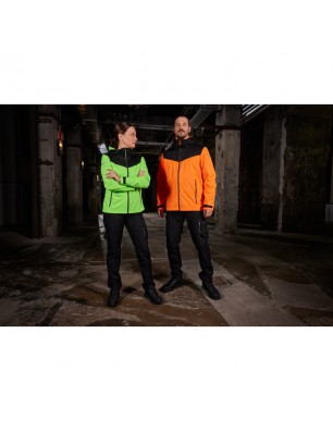 Light, lined outdoor softshell-jacket for extreme weather