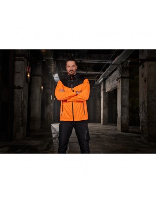 Light, lined outdoor softshell-jacket for extreme weather