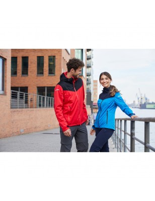 Light, lined outdoor softshell-jacket for extreme weather