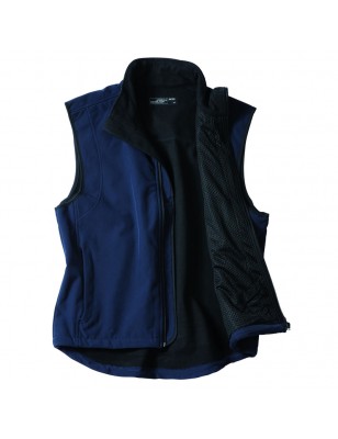 Functional vest made of softshell