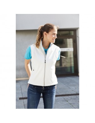 Functional vest made of softshell