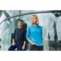 Long-sleeved T-shirt made of soft elastic single jersey