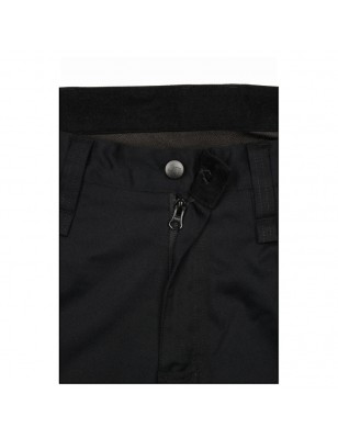 Specialized work pants in slim profile with elastic insets and