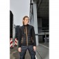 Softshell jacket of attractive mixed materials