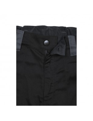 Specialized work pants in slim profile with functional details