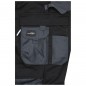 Specialized work pants in slim profile with functional details