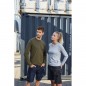 Durable and easy-care long-sleeved T-shirt