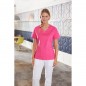 Elastic  tunic with V-neck