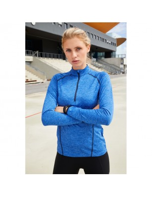 Longsleeved functional T-shirt for fitness and sports