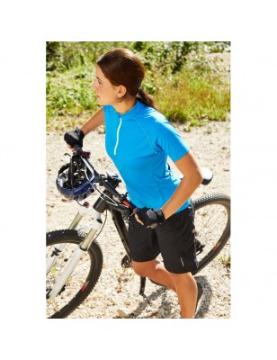 Sporty cycling jersey for ladies