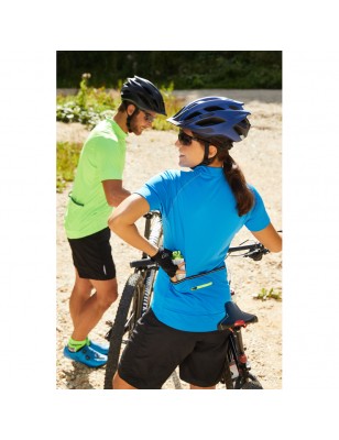 Sporty cycling jersey for ladies