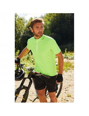 Sporty cycling jersey for men