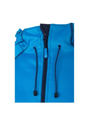 Fashionable hooded fleece jacket