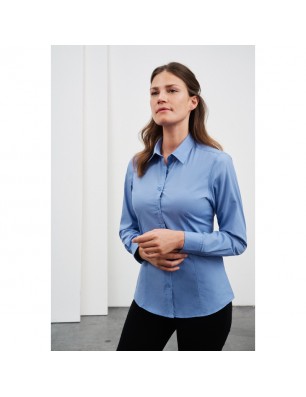 Classic shirt made of easy care mixed fabrics