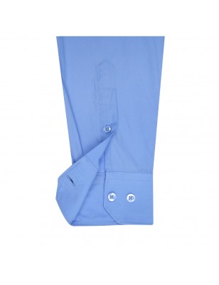 Classic shirt made of easy care mixed fabrics