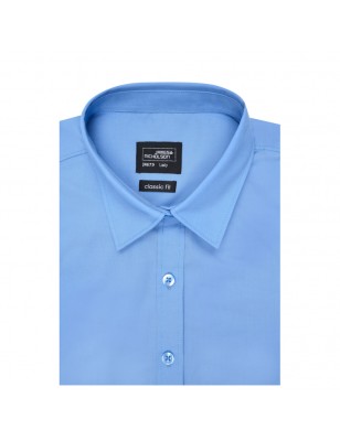 Classic shirt made of easy care mixed fabrics