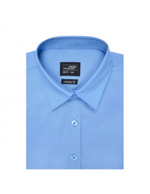 Classic shirt made of easy care mixed fabrics