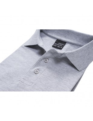 Classic polo shirt made of elastic piqué