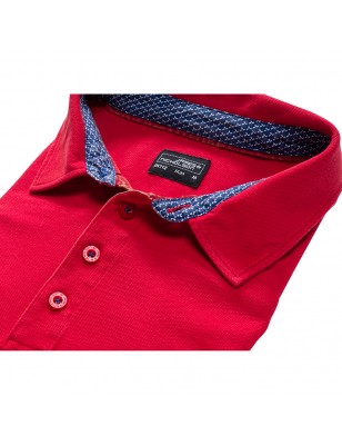 Polo shirt with fashionable details