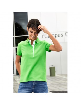 Classic polo shirt with contrasting elements