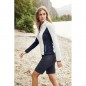 Stretch fleece jacket in casual look