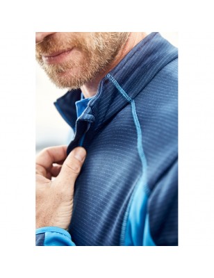 Stretch fleece jacket in casual look