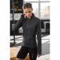 Long-sleeved zipped T-shirt for sports and leisure