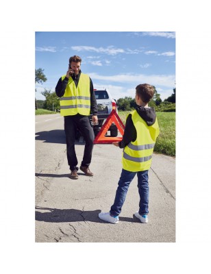 Safety vest, suitable for print