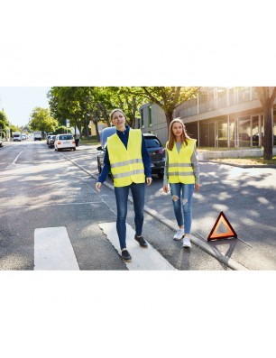 Safety vest, suitable for print