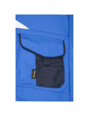 Professional softshell vest with warm inner lining