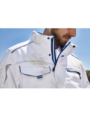 Functional softshell jacket with warm inner lining