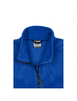 Durable fleece vest in material mix