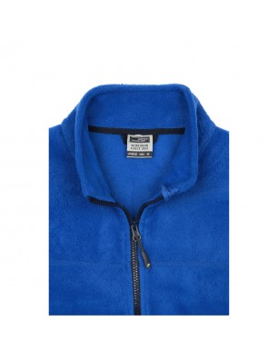 Durable fleece vest in material mix