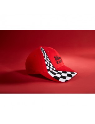 High-quality 6 panel cap in attractive racing look