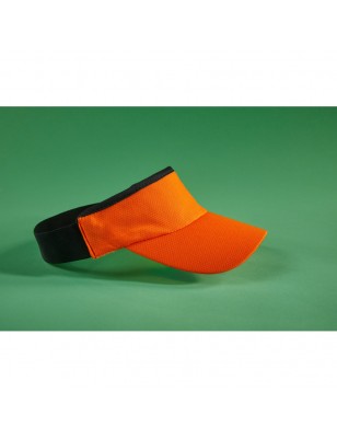 Sunvisor made of soft mesh