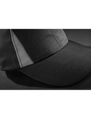 6 panel cap with reflective elements (without protective