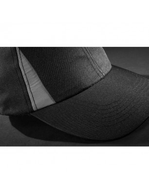 6 panel cap with reflective elements (without protective