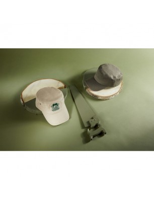 Sandwich cap in military style made of durable cotton canvas