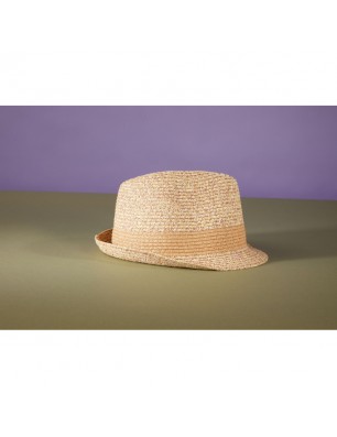 Hat in fresh melange summer colours