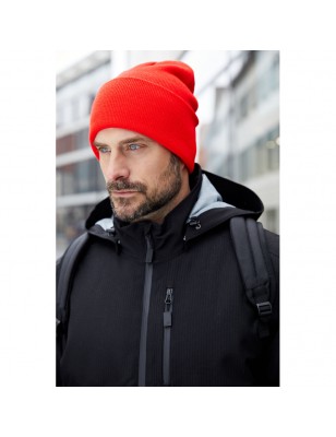 Classic beanie with extra wide brim