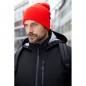 Classic beanie with extra wide brim