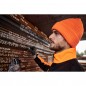 Warm knitted beanie with reflective accents (without protective function / no PPE)