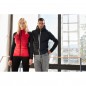 Sporty hooded jacket in attractive mixed materials