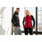 Sporty hooded jacket in attractive mixed materials