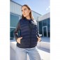 Padded vest with stand-up collar for promotion and life style