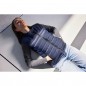 Padded vest with stand-up collar for promotion and life style