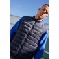 Padded vest with stand-up collar for promotion and life style