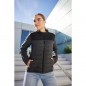 Padded jacket with stand-up collar for promotion and life style