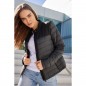 Padded jacket with stand-up collar for promotion and life style